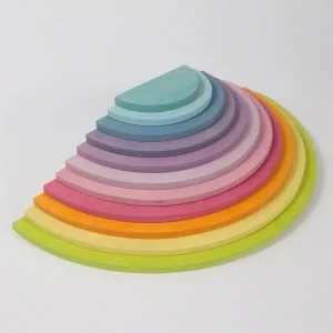 Demi-cercles pastel en bois (grand) – Grimm’s