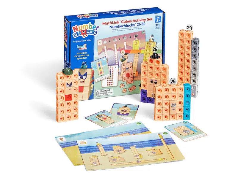 Numberblocks – Ensemble d’activités 21-30 avec Mathlink cubes – Image 2