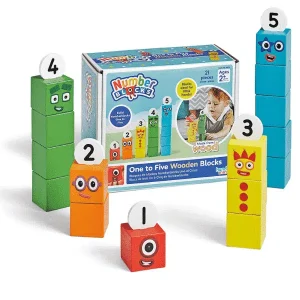 Numberblocks – Blocs en bois 1 à 5