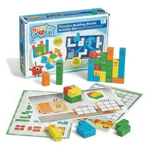 Numberblocks – Blocs en bois 1 à 5 avec cartes d’activités