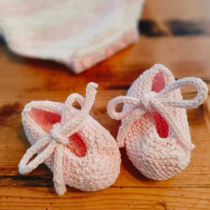 Patron ballerines Lili jolie 0-3 et 3-6 mois (aig. n°3)