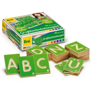 Lettres majuscules à manipuler – Erzi